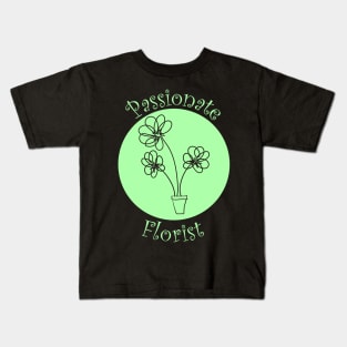 Florist florist flowers Kids T-Shirt